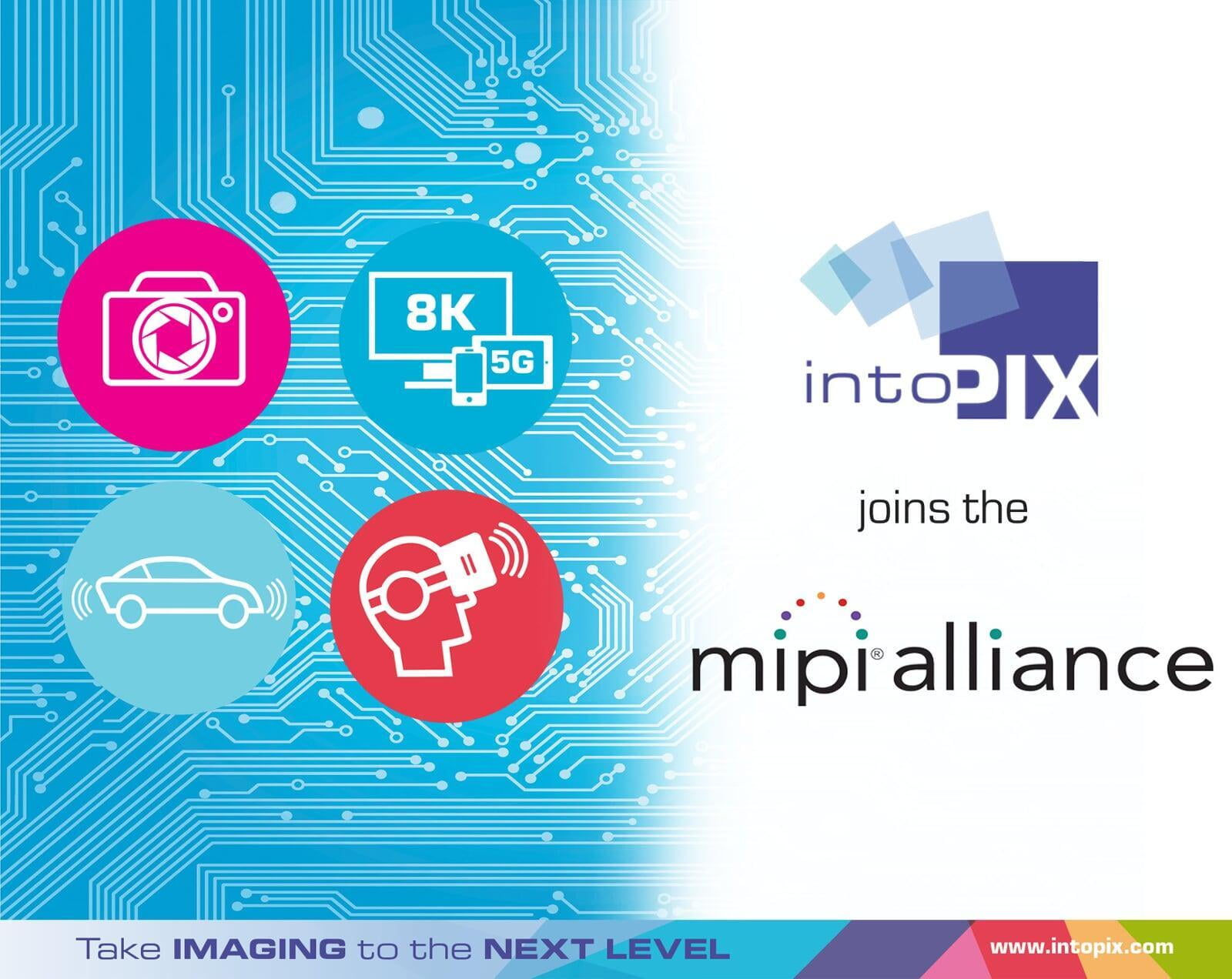 intoPIX加入MIPI联盟